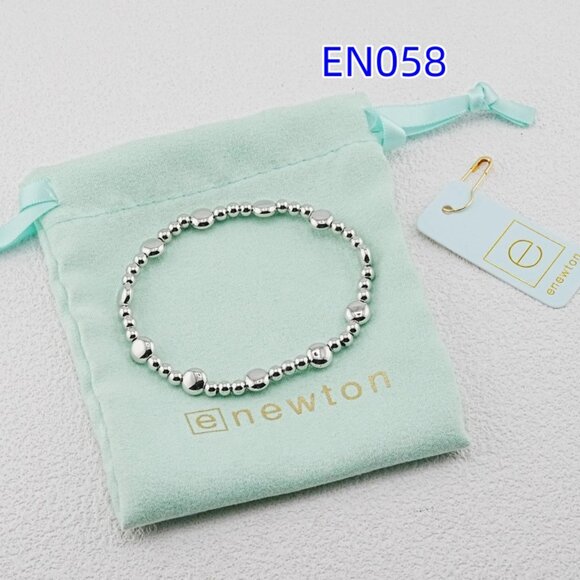 Enewton Platinum Flat Oval Bead Mix Bracelet - Picture 4 of 4